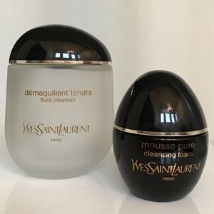 Yves Saint Laurent Black and Gold Cleanser Set
